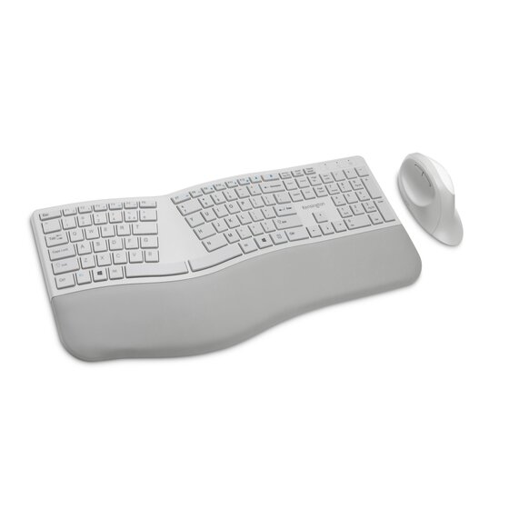 Pro Fit® Ergo Wireless Keyboard and Mouse—Gray