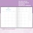 Ivory Ella Ombre Chevron Monthly Planner