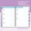 Ivory Ella Ombre Chevron Customizable Weekly-Monthly Planner