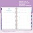 Ivory Ella Ombre Chevron Customizable Weekly-Monthly Planner