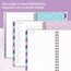 Ivory Ella Ombre Chevron Customizable Weekly-Monthly Planner