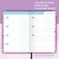 Ivory Ella Paisley Weekly-Monthly Hardcover Planner