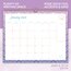 Ivory Ella Monthly Wall Calendar