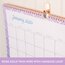 Ivory Ella Monthly Wall Calendar
