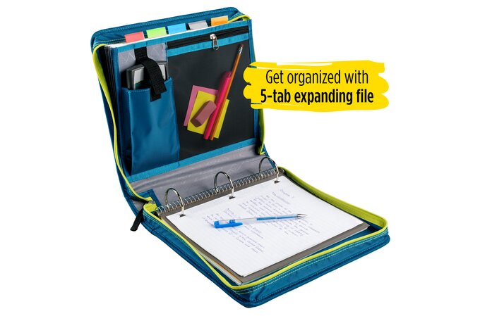 Five Star 2 Zipper Binders Expansion Panels Zipper Binders Five Star