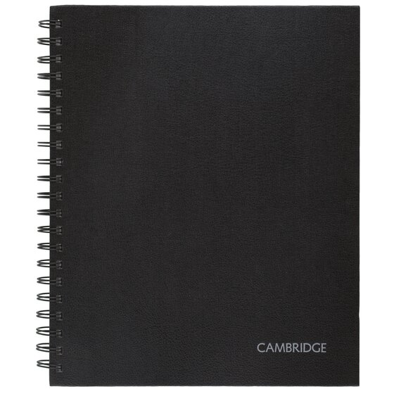 06074 Black Legal Ruled 5 x 8 Small Business Notebook Wirebound 1 80 Sheets 
