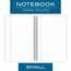 Cambridge Limited Wirebound Fashion Notebook, Small, Blue Floral