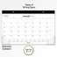 Cambridge Business Compact Monthly Desk Pad, 12 Months, January Start, 18 " x 11"