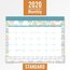 Cambridge Anna Monthly Desk Pad Calendar, Large