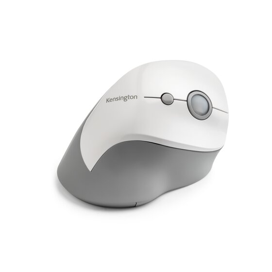 Pro Fit® Ergo Vertical Wireless Mouse-Gray | Ergonomic Input