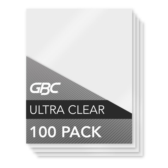 GBC Ultra Clear Thermal Laminating Pouches, Legal Size Laminating