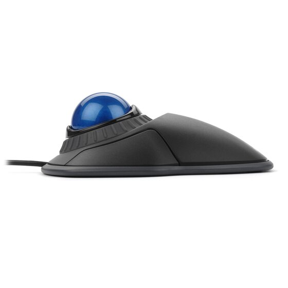 K72500WW Ideal für Links- und Rechtshänder Kensington Orbit Trackball Maus Weiß/Silber Ergonomische USB-Maus für PC Mac und Windows mit Scroll-Ring
