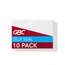 GBC Self Sealing Laminating Pouches, Business Card Size, 8 Mil, 10 Pack thumbnail images 1 of 2