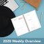 Cambridge Cowhide Weekly Monthly Planner
