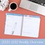 Cambridge Katharine Academic Customizable Weekly Monthly Planner, Large