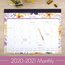 Cambridge Whimsical Academic Monthly Desk Pad Calendar