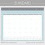Cambridge Stephanie Academic Monthly Desk Pad Calendar
