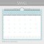 Cambridge Stephanie Academic Monthly Wall Calendar, Mini