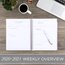 Cambridge WorkStyle Gray Dot Academic Customizable Weekly Monthly Planner, Large