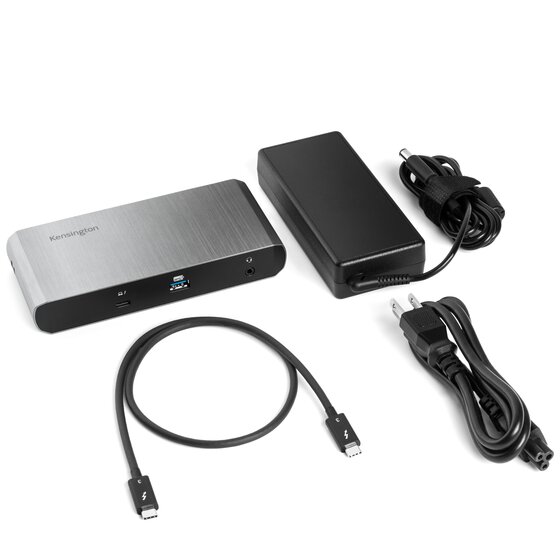 Kensington SD5560T Thunderbolt 3 Et USB-C Dual 4K Station D'accueil Power Delivery, Station D