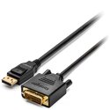 DisplayPort 1.1 (M) to DVI-D (M) passive unidirectional cable, 1.8m (6ft)