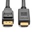 DisplayPort 1.2 (M) to HDMI (M) Passive Unidirectional Cable, 6ft thumbnail images 2 of 4