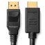 DisplayPort 1.2 (M) to HDMI (M) Passive Unidirectional Cable, 6ft thumbnail images 3 of 4