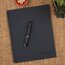 Cambridge Limited Wirebound QuickNotes Business Notebook, Large, Gray
