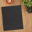 Cambridge Limited Wirebound Meeting Format Notebook, 80 Sheets, Large, Gray