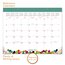 Cambridge for Jane Dixon Pebble Path Monthly Desk Pad Calendar
