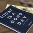 Life Is Good for Cambridge Academic Weekly Monthly Planner, Large, Today is a Good Day
