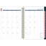 Cambridge Paper Palms Academic Weekly Monthly Planner, Small, Navy