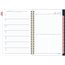 Cambridge Paper Palms Academic Weekly Monthly Planner, Small, Navy