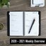 Cambridge Business Academic Weekly Monthly Planner, Small, Black