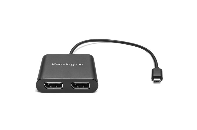 USB-C to Dual 1.2 Video Adapter | Video Adapters & Cables | 4k Video Adapter | Kensington
