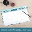 Jane Dixon for Cambridge Suzie Academic Compact Monthly Desk Pad Calendar