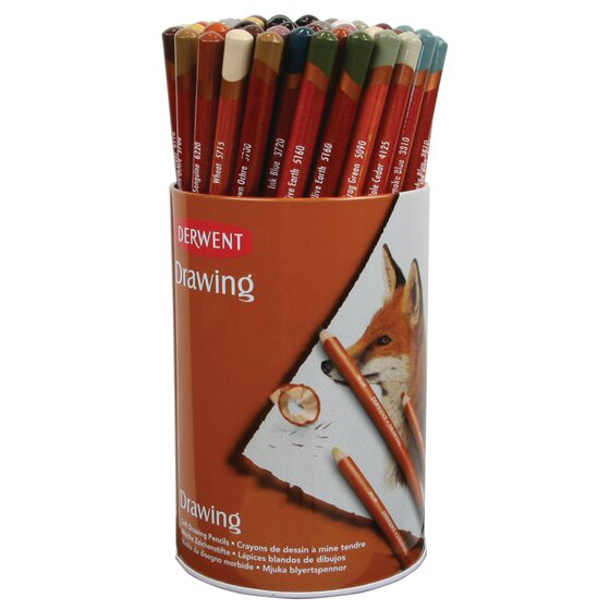 Pencils | Derwent Drawing Pencils 72 Tub | Derwent Australia