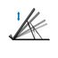 SmartFit™ Easy Riser™ Go Adjustable Ergonomic Riser for up to 17” Laptops – Black thumbnail images 8 of 13