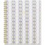 Lillian Farag for Cambridge Blue Dot String Academic Customizable Weekly Monthly Planner, Large