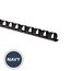 GBC CombBind Binding Spines, 3/8", Navy, 100 Pack thumbnail images 1 of 2