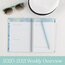 Cambridge Poolside Academic Customizable Weekly Monthly Planner, Small