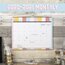 Katie Kime for Cambridge Cottage Stripes Academic Monthly Wall Calendar