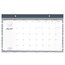 Ivory Ella for Cambridge Stripe Academic Compact Monthly Desk Pad Calendar