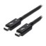 Thunderbolt 3-kabel van 0,7 m (40 Gbps, 100 W PD, gecertificeerde TB3, USB-C-compatibel) thumbnail images 1 of 4