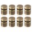 Quartet Glass Board Mounting Hardware, Antique Brass, Set of 8 Standoffs thumbnail images 1 of 1