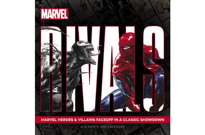 Marvel S Good Vs Evil 12 X 12 Monthly Wall Calendar Wall Calendars Mead marvel wall calendar 2021
