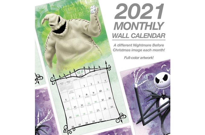 disney the nightmare before christmas 12 x 12 monthly wall calendar wall calendars mead disney the nightmare before christmas 12 x 12 monthly wall calendar