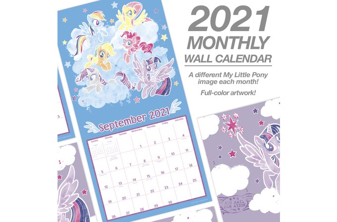 My Little Pony 12 X 12 Monthly Wall Calendar Wall Calendars Mead my little pony calendar 2021