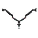 SmartFit® One-Touch Height Adjustable Dual Monitor Arm