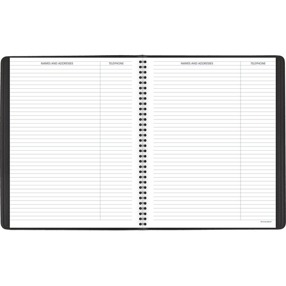 8 x 11 Large, 2021 Four Person Group Daily Appointment Book by AT-A-GLANCE 